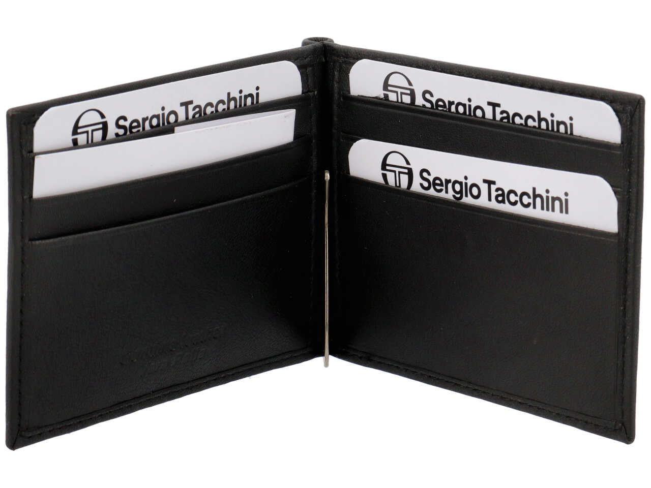 Sergio tacchini portafogli da uomo nero