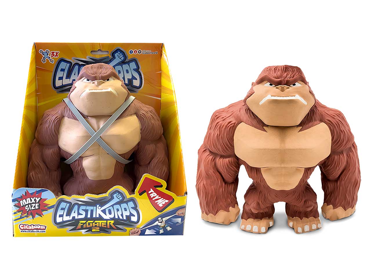 Maxi gilla personaggi maxi size serie Elastikorps