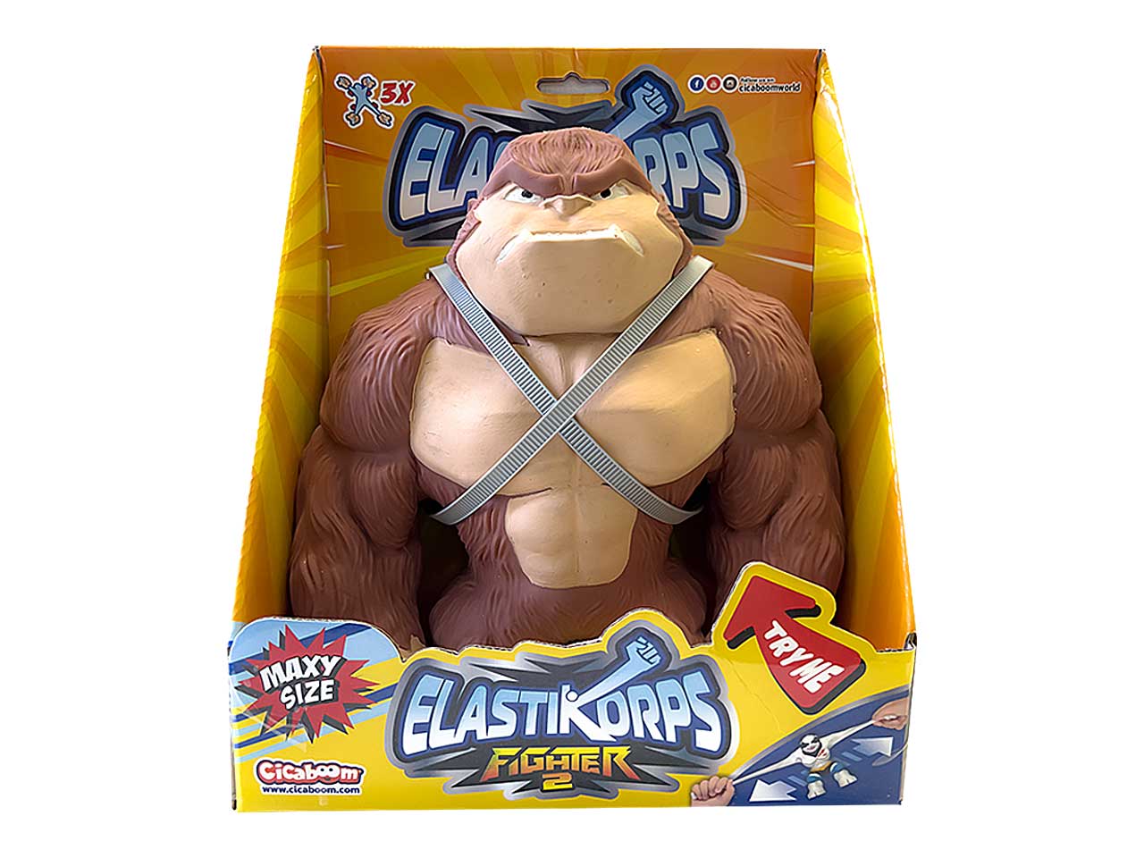 Maxi gilla personaggi maxi size serie Elastikorps