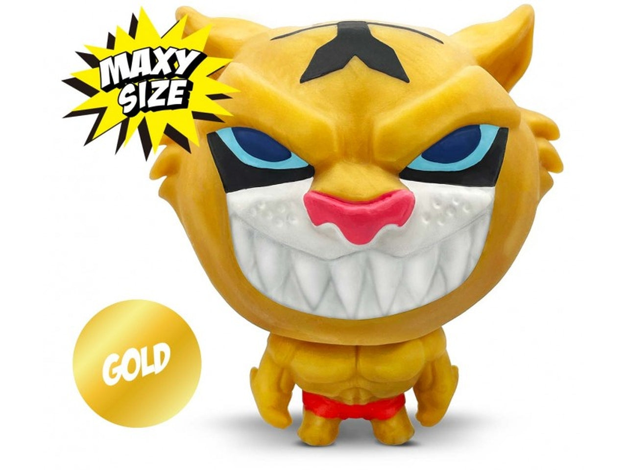 Elastikorps maxy hero pop  gold tiger 16cm