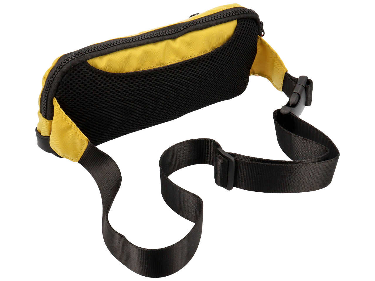 Borsa da uomo b-tech collection marsupio colore giallo composizione: 100% pelle sintetica