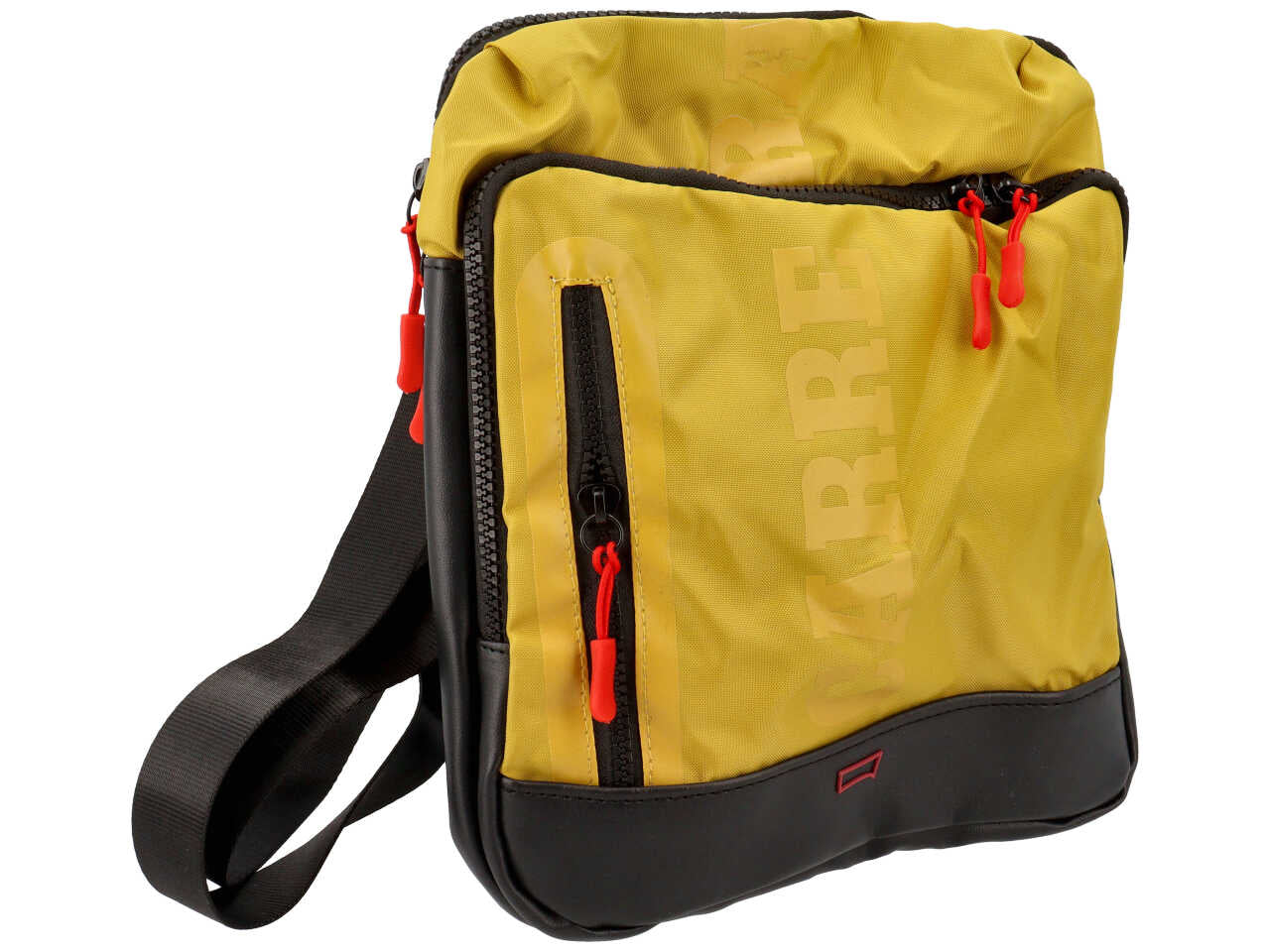 Borsa da uomo b-tech collection tracolla tablet colore giallo composizione: 100% pelle sintetica