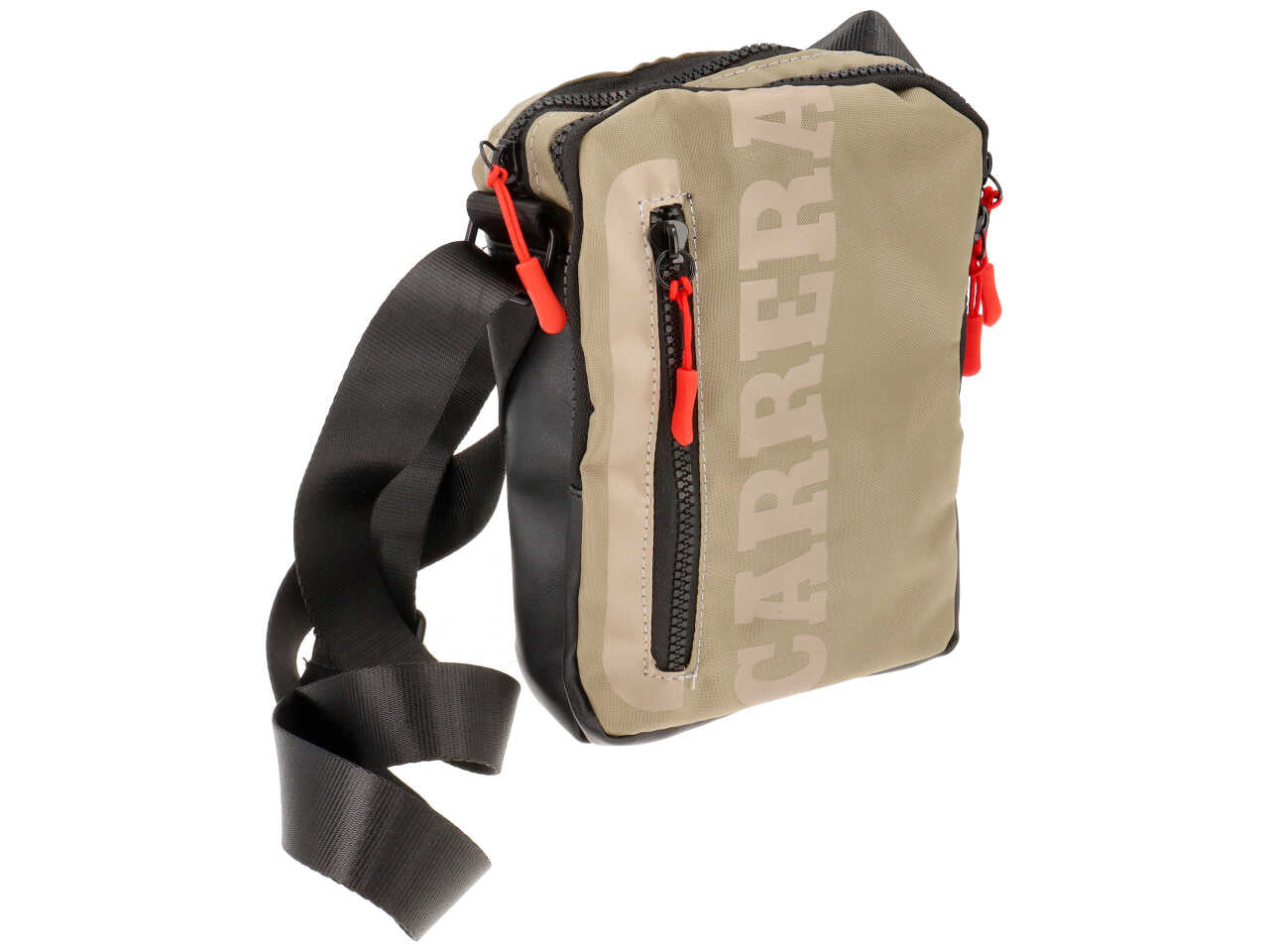 Borsa da uomo b-tech collection tracolla mini colore taupe composizione: 100% pelle sintetica
