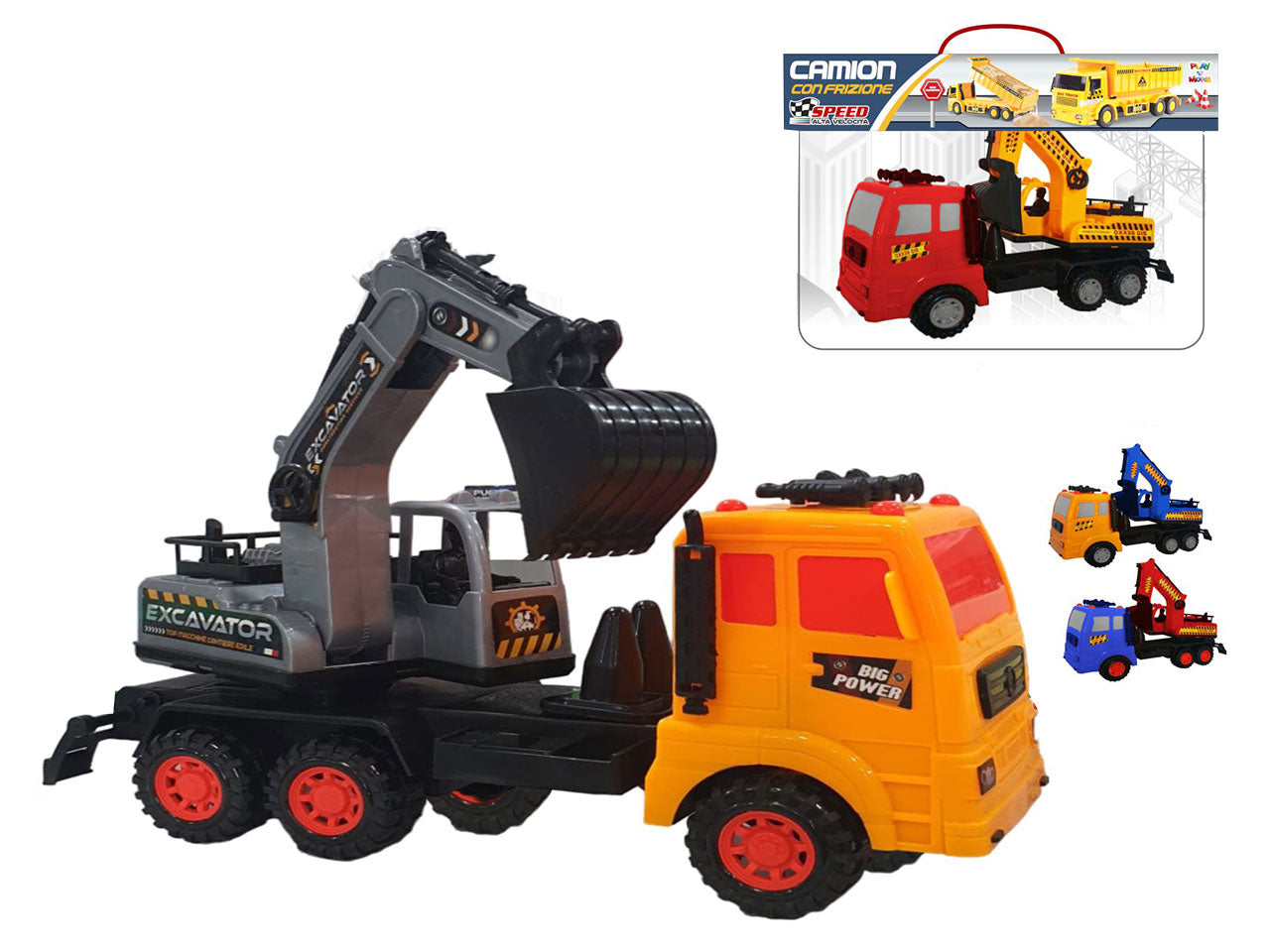 Camion con gru