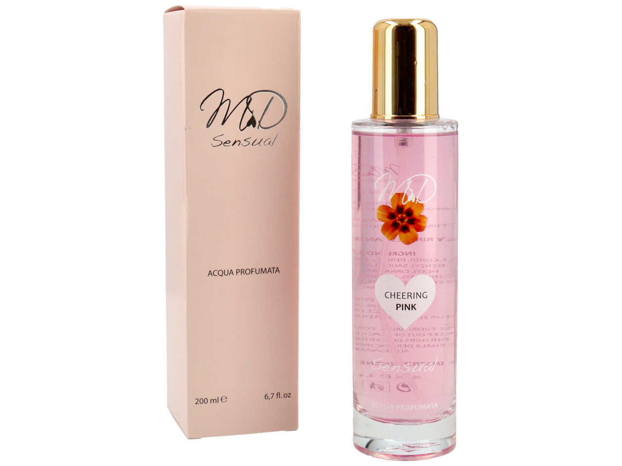 Md sensual 200ml acqua corpo profumata