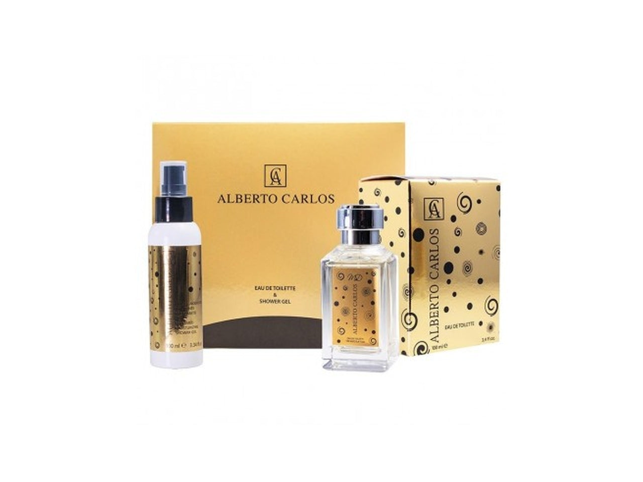 Alberto carlos oro eau de parfum vapo 100ml + shower gel 100ml coffret
