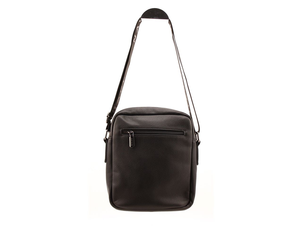 Borsello navigare in pelle sintetica misure 23x26x4,5cm colore nero