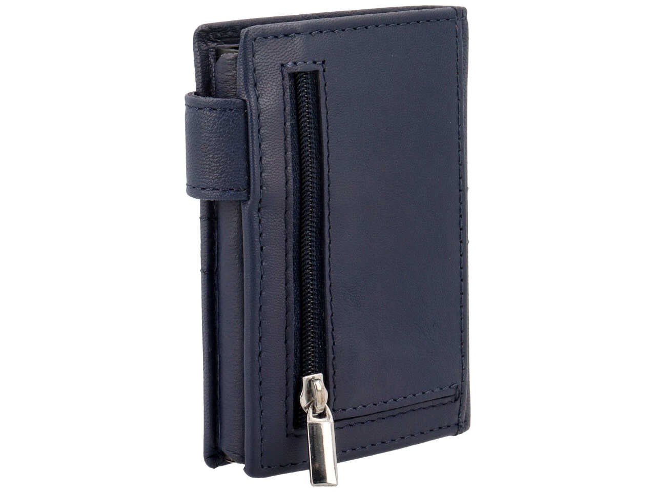 Portacarte navigare da uomo anticlonazione in vera pelle oil stampato misura 5,5x9,6cm colore inchiostro