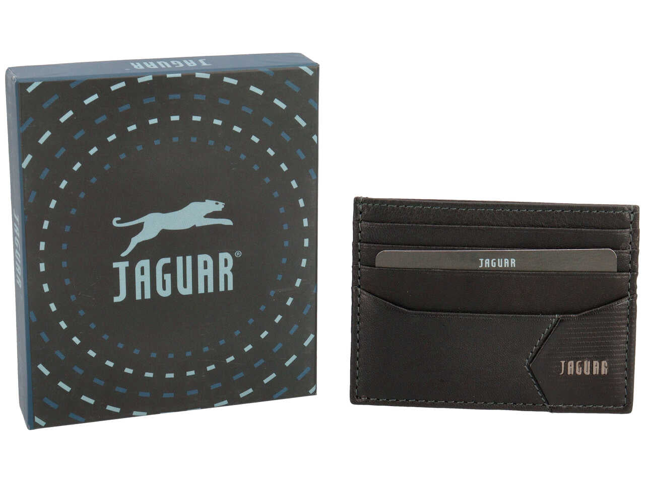 Portafoglio jaguar nero