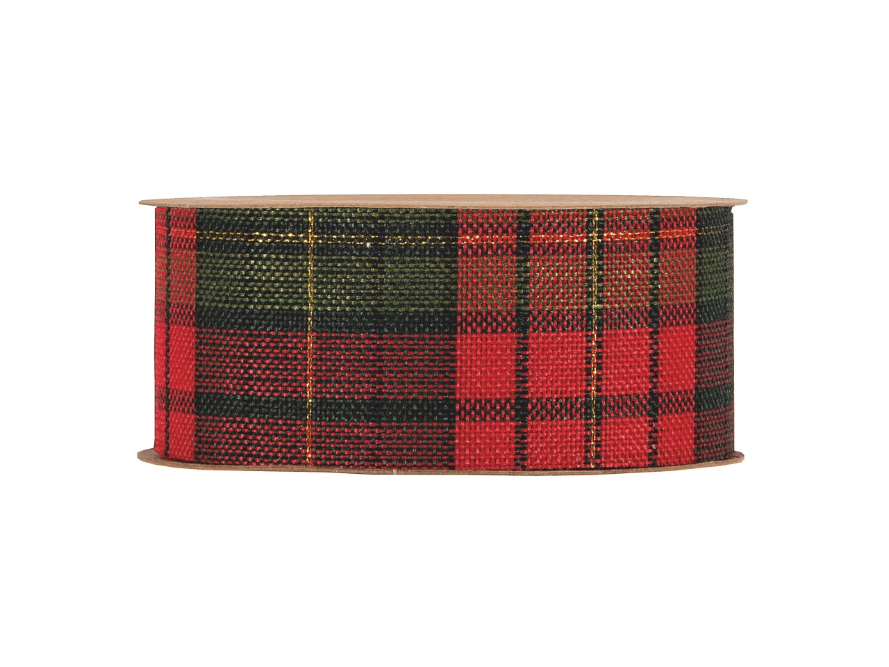 Nastro royal tartan misura 40mmx10mt colore rosso