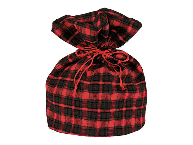 Porta panettone tartan 23x23xh35cm 3959