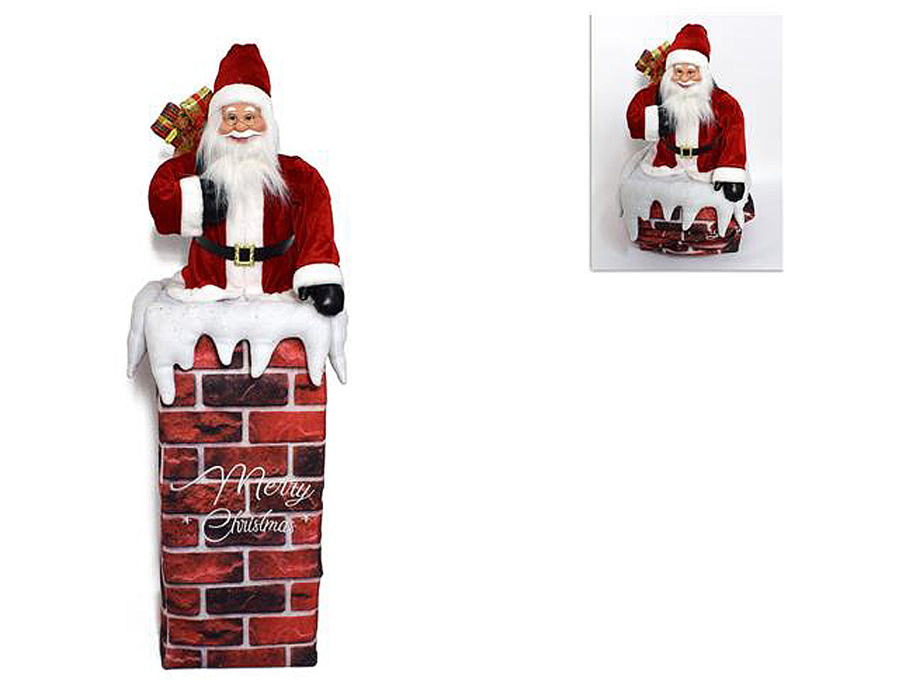 Babbo nel camino estens.110cm gi009818 $