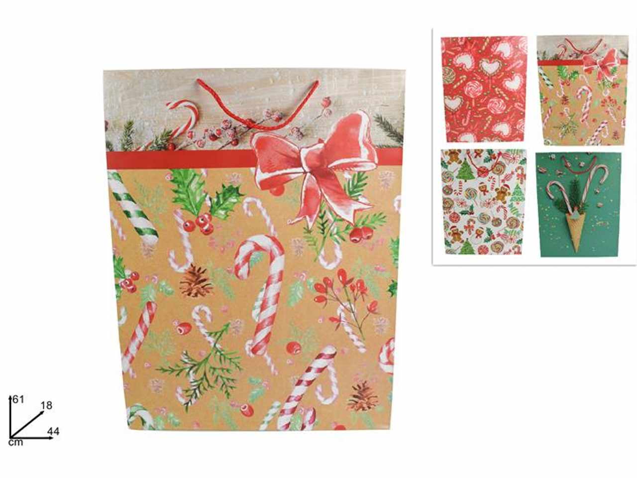 Busta shopper lecca lecca 61x44x18cm