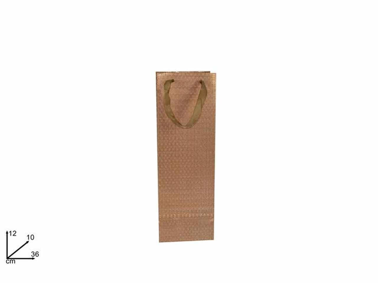 Busta shopper satinata bronzo cm36x12x10r510 jd (bronze)