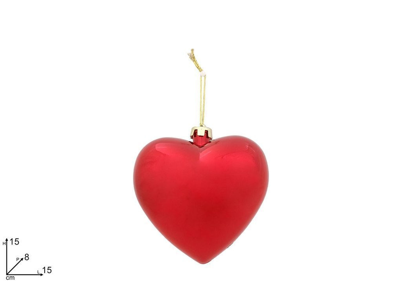 Appendino cuore 15cm