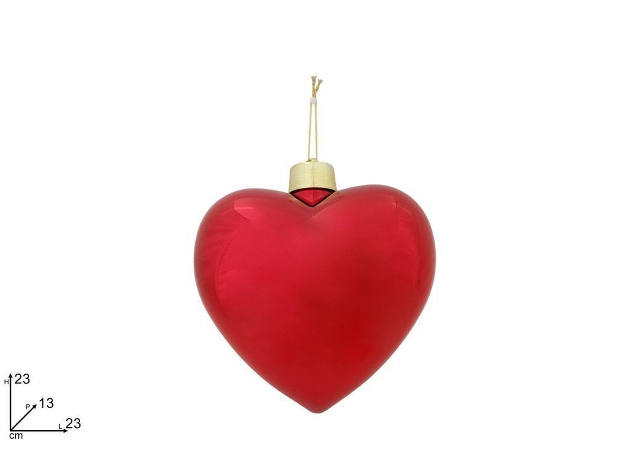 Appendino cuore 23cm