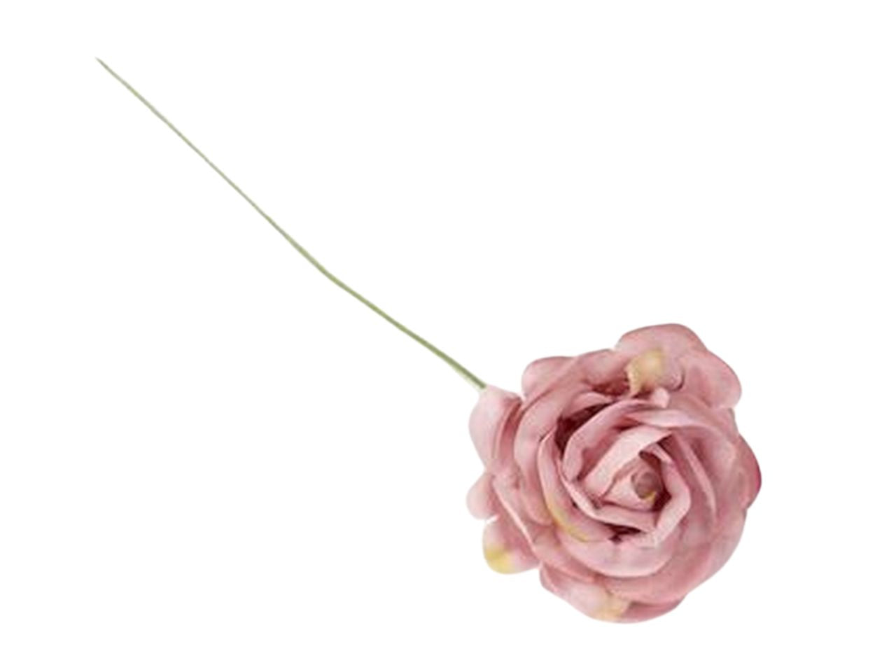 Fiore rosellina misura 3,5cm rosa antico 36 pezzi