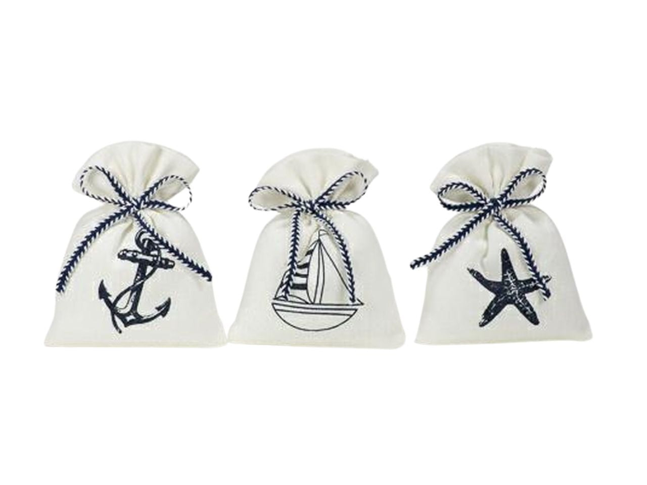 Sacchetto stampato mix mare misura 10xh.12cm