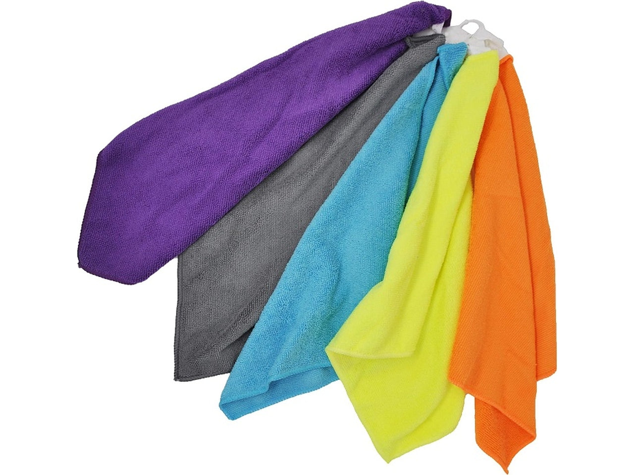 Set di 5 panni in microfibra 30x40cm 260g