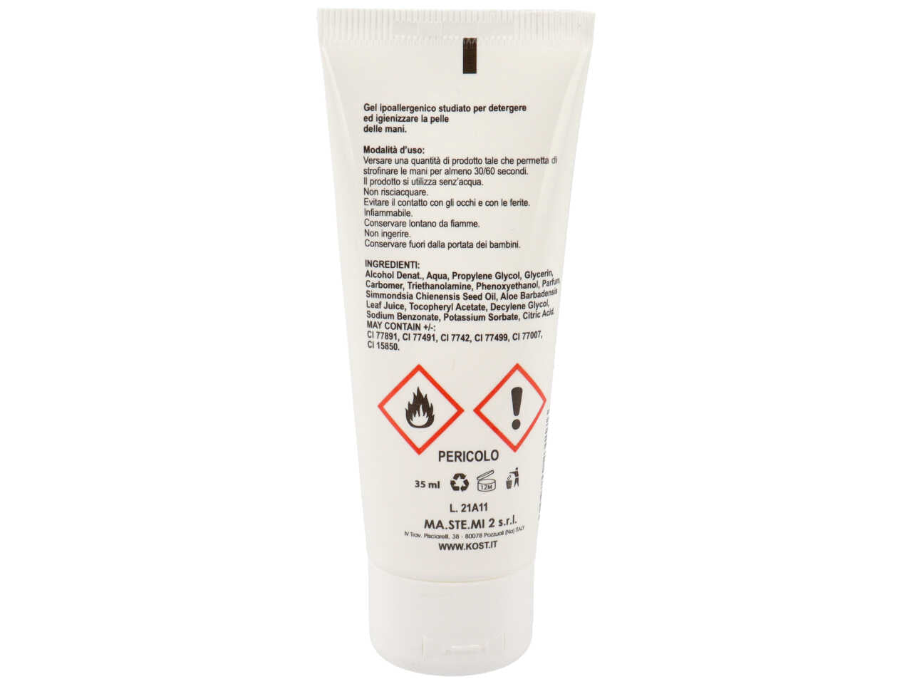 Gel igienizzante mani 35ml k.gim08