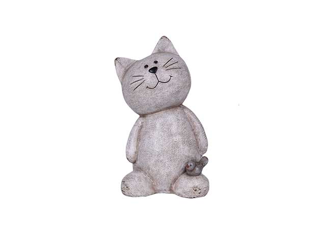 Gatto bianco 24cm sus7701b