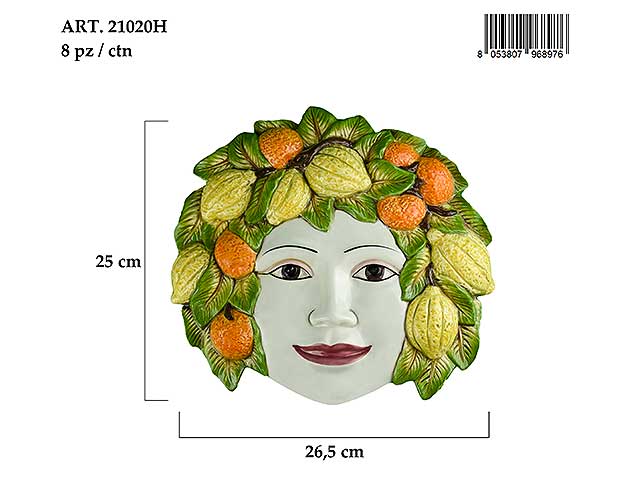 L.agrumi volto da parete 21020h