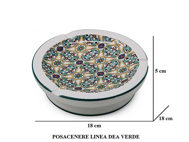 L.dea porta cenere verde 21012v