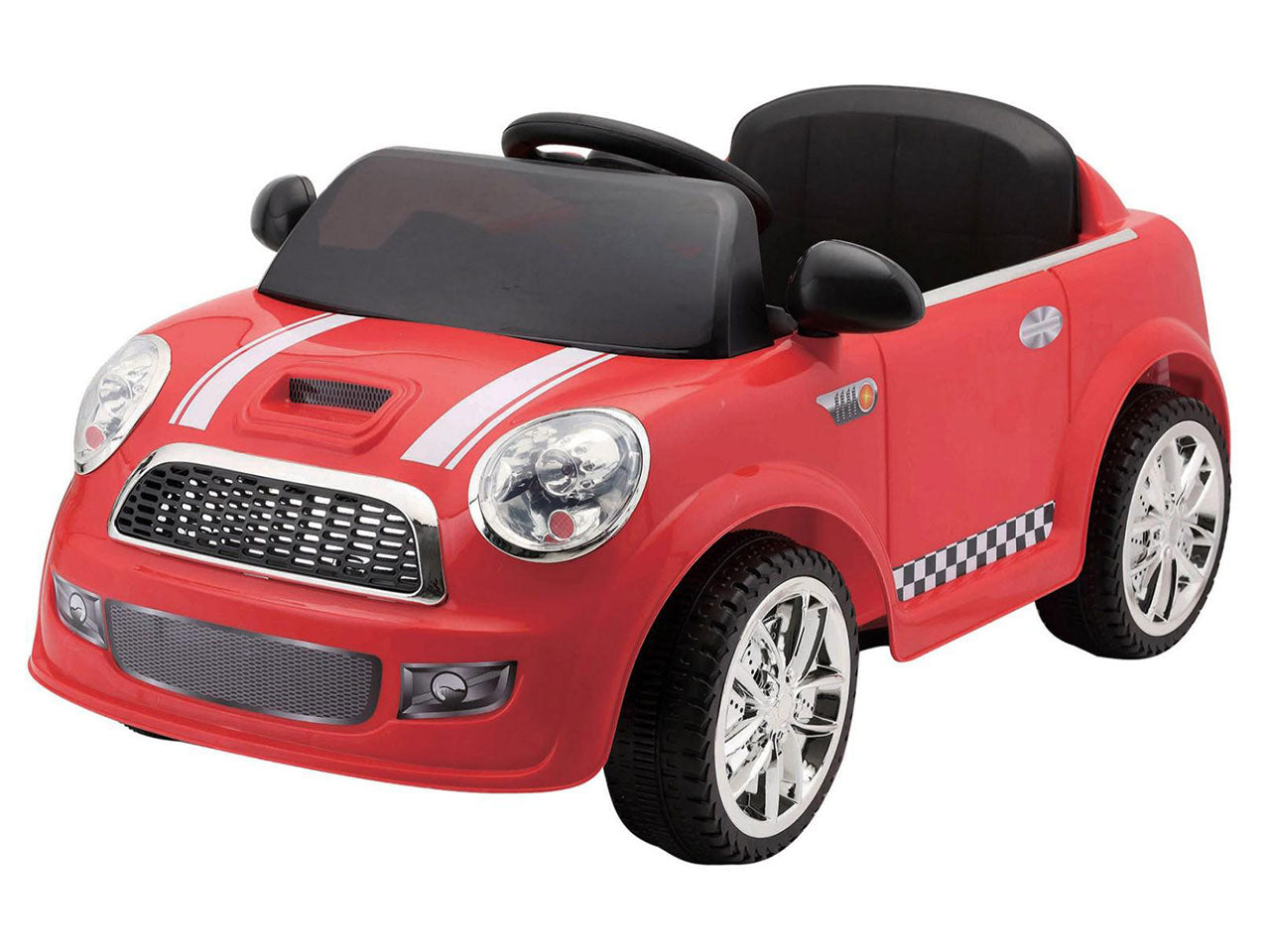Auto cartoon 12v radiocomandata rossa