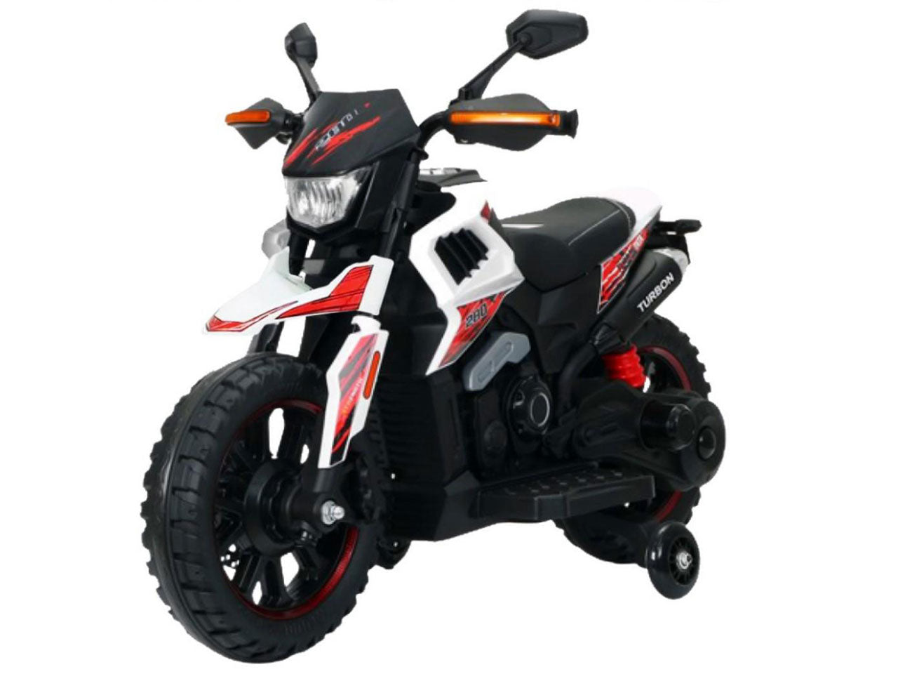 Moto mega 12v bianca