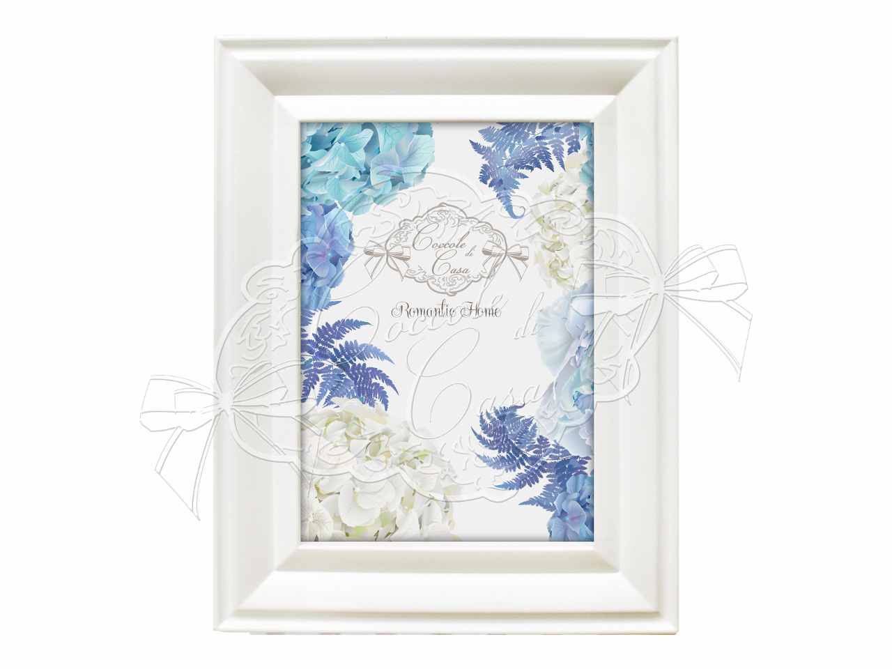 Portafoto in plastica, colore bianco , misure interne: 10x15 cm, misure articolo: 15.5x20x2cm