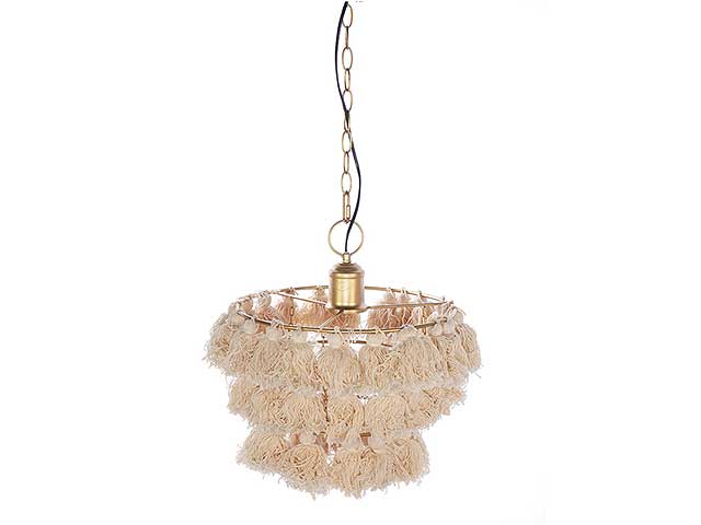 Lampadario nappe d.35x48/115cm 130737