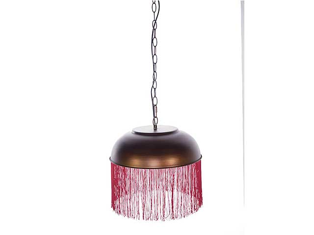 Lampadario filirossi 35x33/105cm 130739