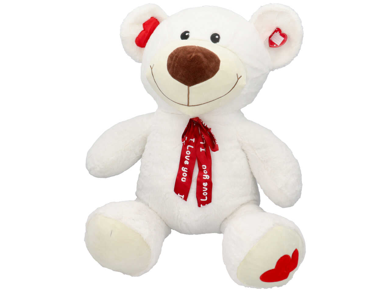Peluche orsetto floppy 2 colori misura 60cm