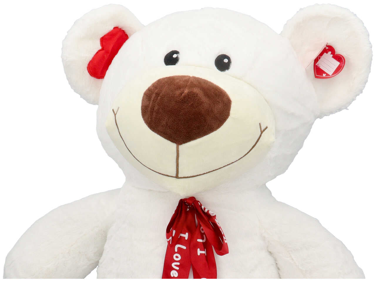 Peluche orsetto floppy 2 colori misura 60cm