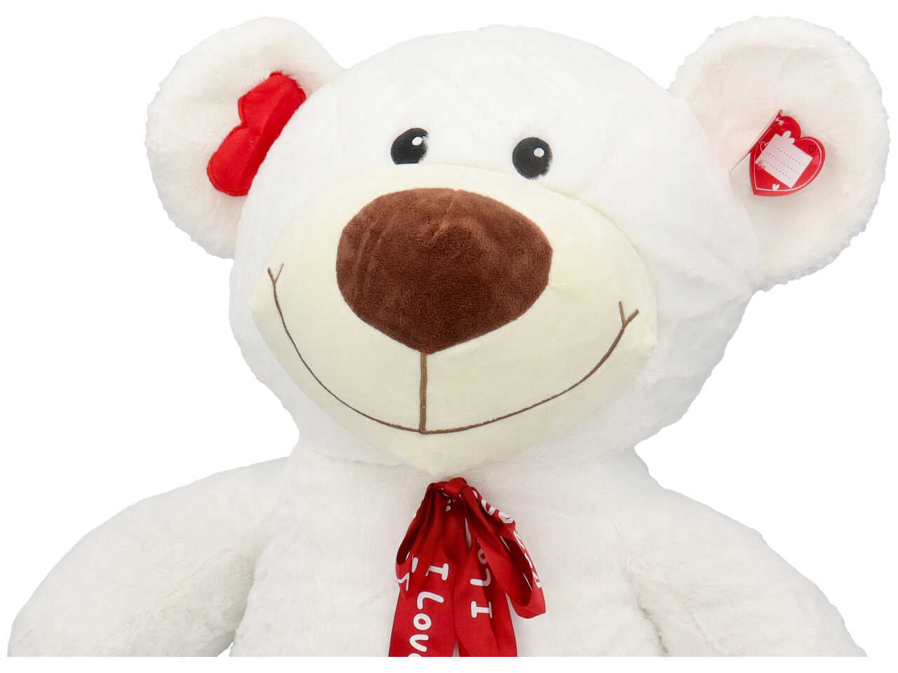 Peluche orsetto floppy 2 colori misura 80cm