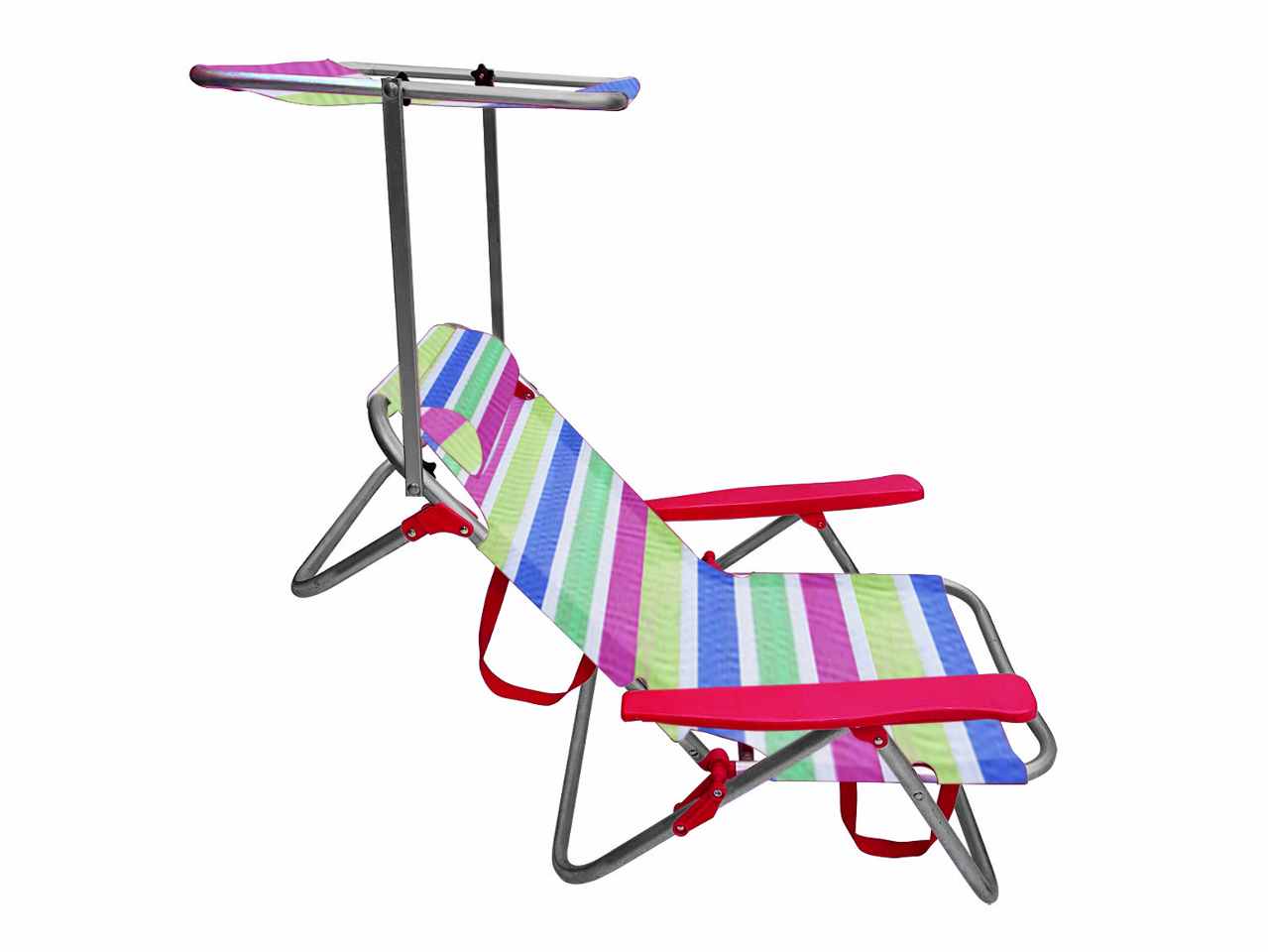 Spiaggina alluminio e text.61x54x83 bch03-2