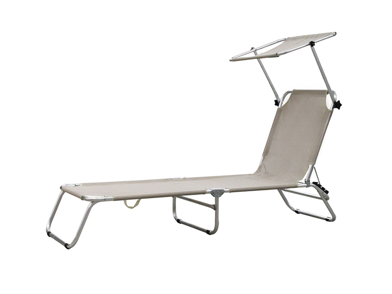 Lettino alluminio c/tett.text.spiag010 $