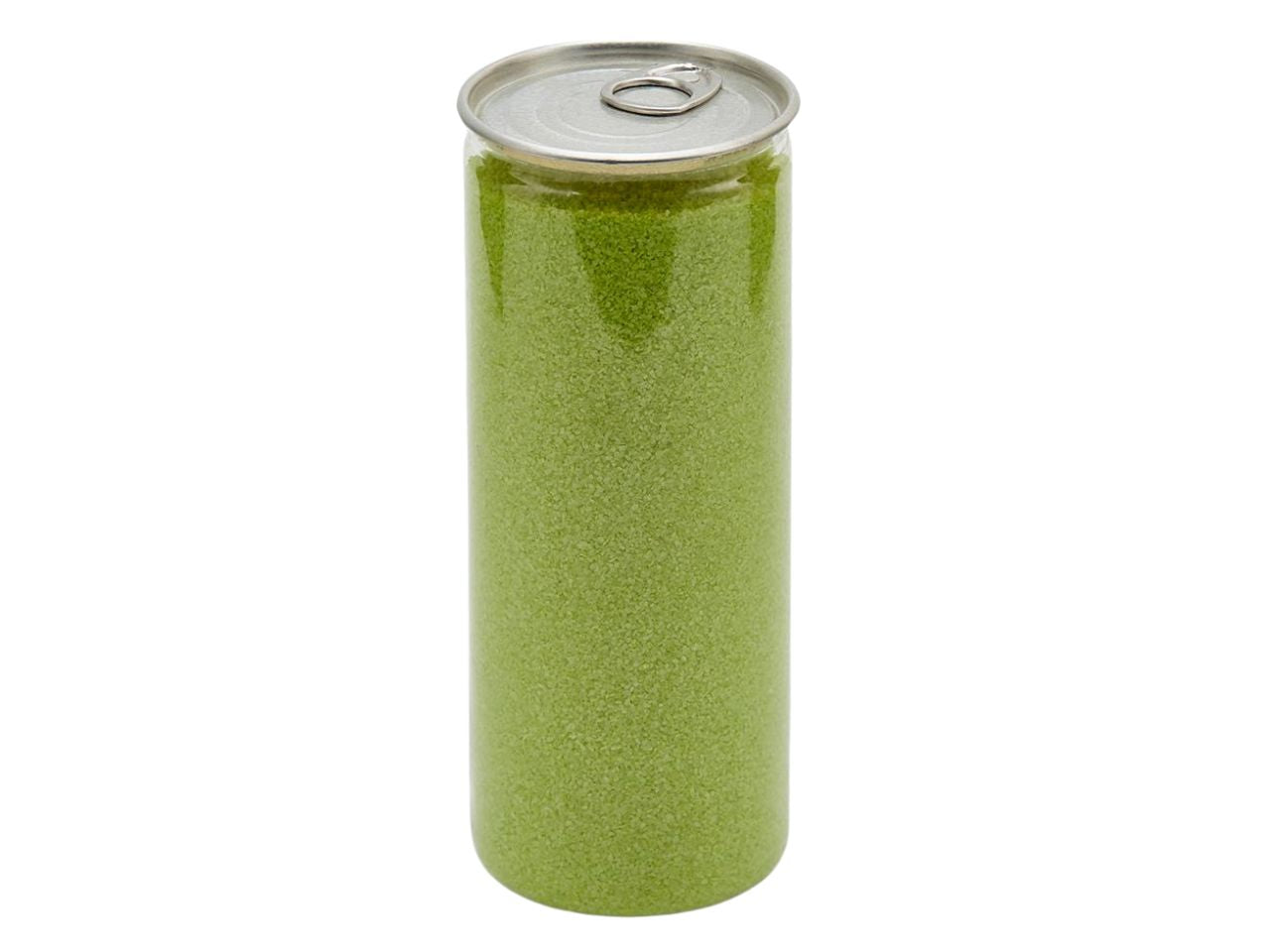 Sabbia color verde chiaro 800gr in lattina