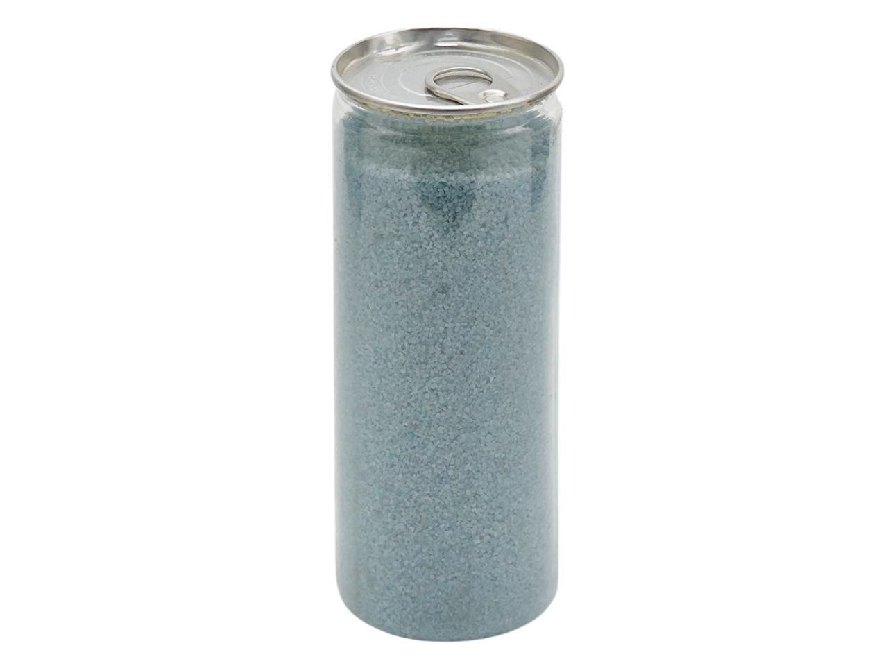 Sabbia color celeste 800gr in lattina