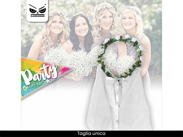 Coroncina floreale wedding st3654