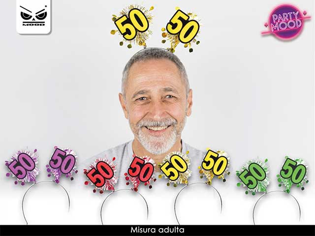 Cerchietto 50 anni st4843
