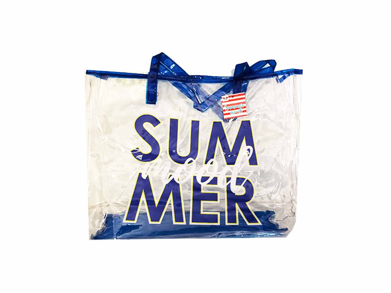 Borsa spiaggia plastic summer mood