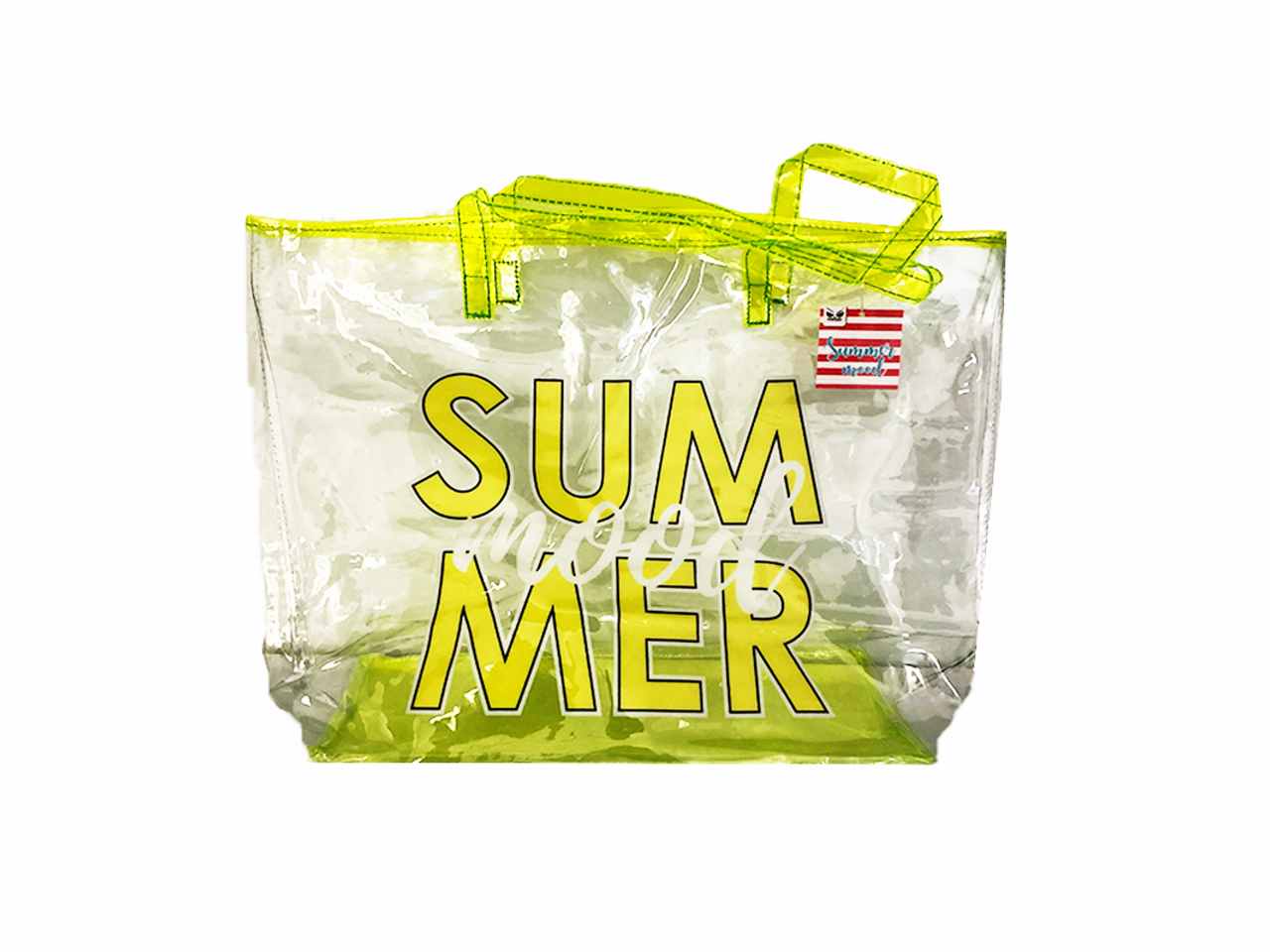 Borsa spiaggia plastic summer mood