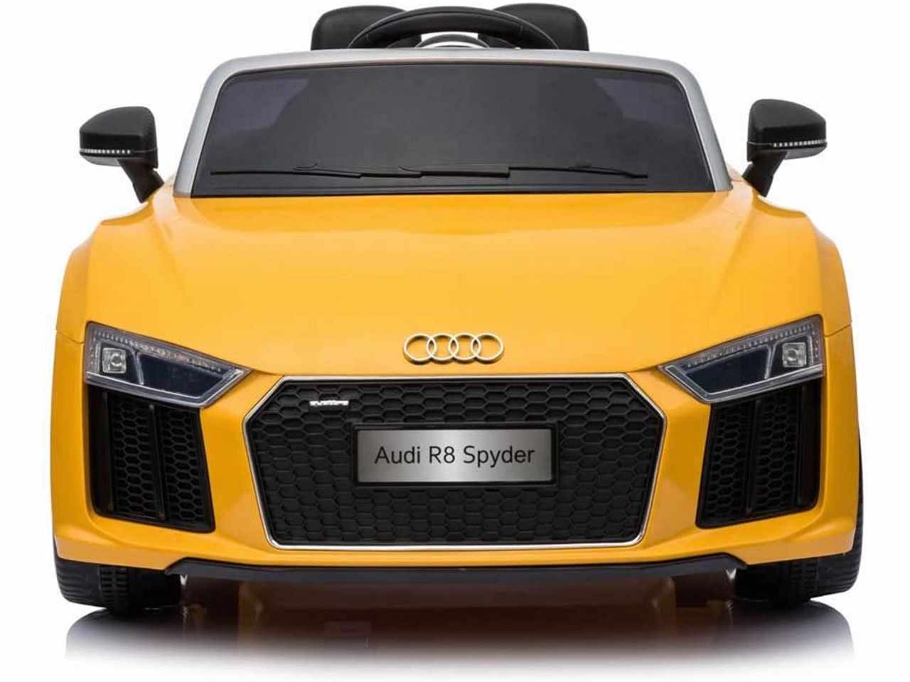 Auto Elettrica Per Bambini Audi R8 Spyder Giallo Vegas