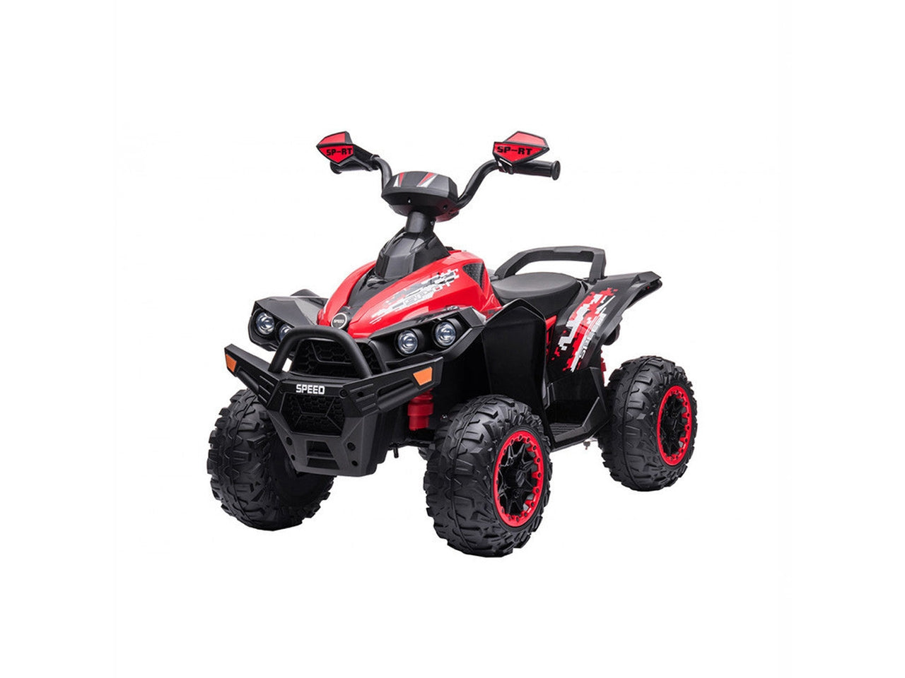 Moto atv speed rosso $