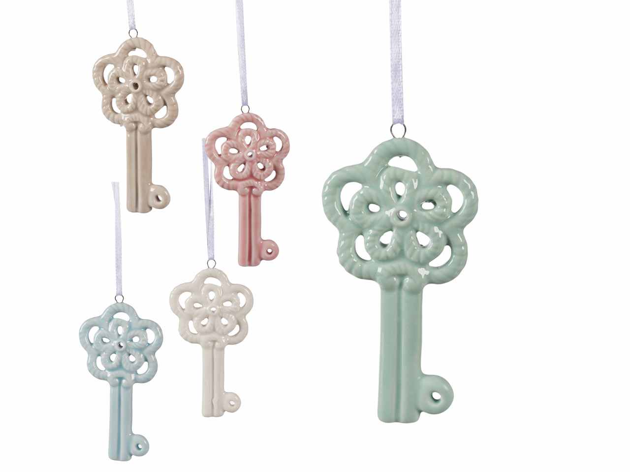 Chiave con magnete 4,5x4,5x8cm in 5 assortimenti