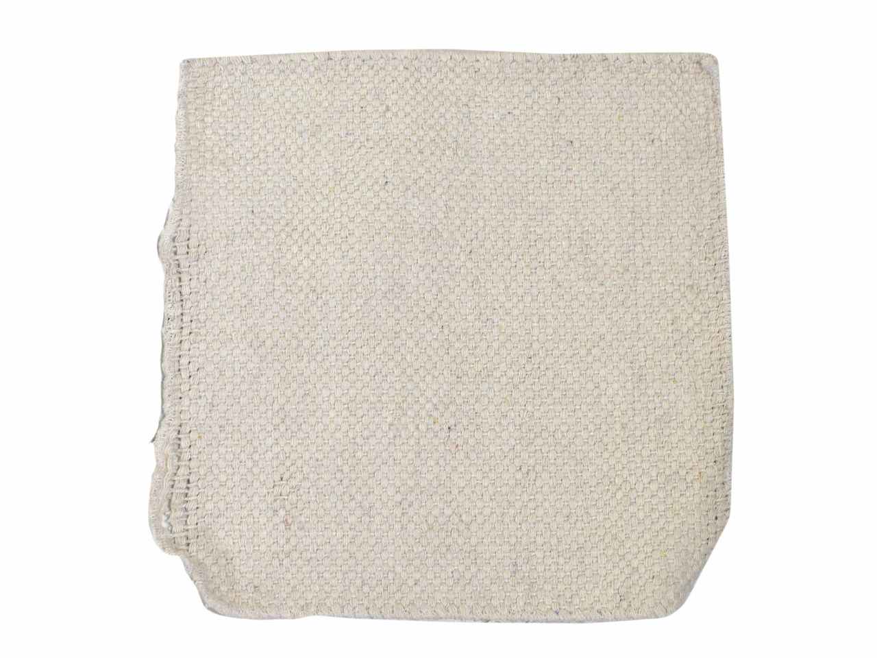Tappeto bagno con trama semplice bianco 100%  cotone cm50x90
