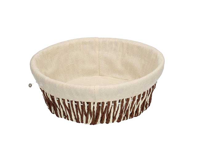 Cestino ecru' tondo 23xh.28 1725870000