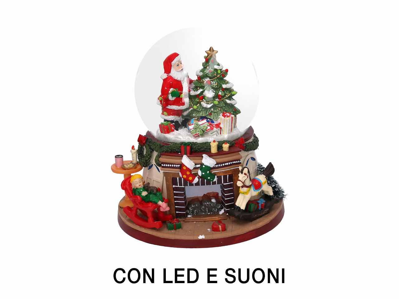 Palla di vetro led resina ba 6159780000