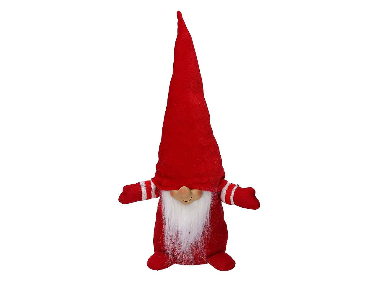 Gnomo seduto tes.rosso 45cm 6163340000